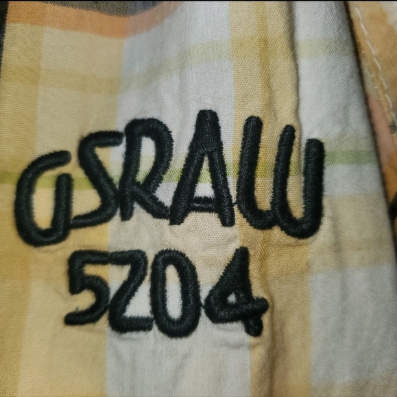 Gstar Raw Men's LS Shirt with Roll Up Button Sleeves - Picture 5 of 10